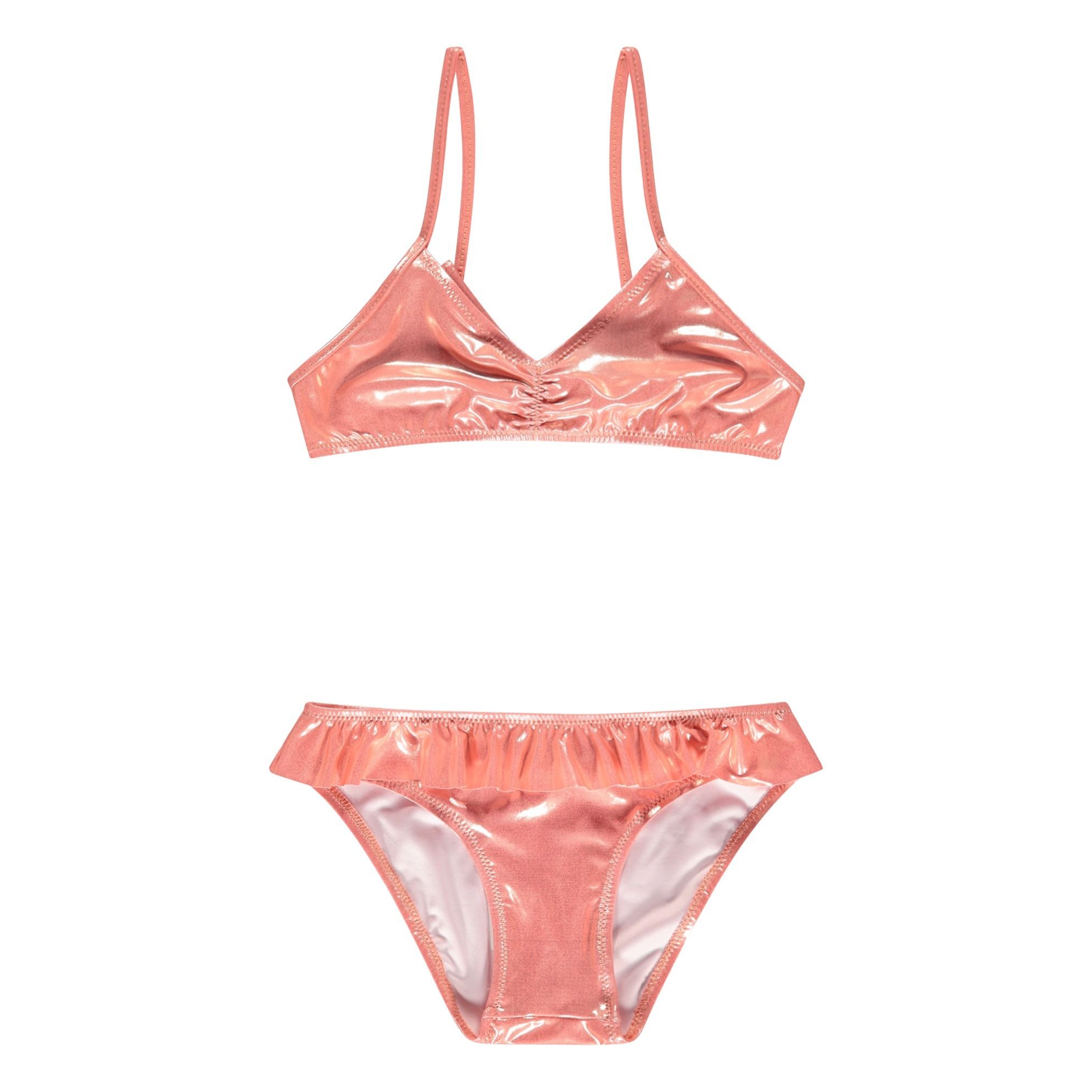 Shiny Bikini Pink Hundred Pieces Fashion Teen , Children