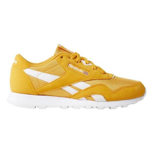 basket reebok jaune