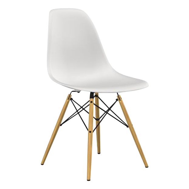 Eames Dsw Chair Charles Ray Eames 1950 White Vitra Design