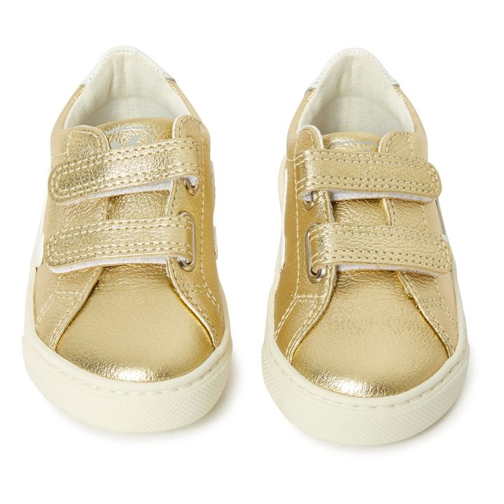 Ledersneakers Esplar | Gold- Produktbild Nr. 3