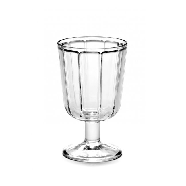 Vaso de cristal Surface | Transparente