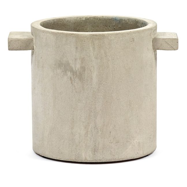 Concrete Plant Pot Grey