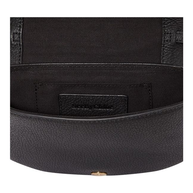 Hana Mini Leather Bag | Negro