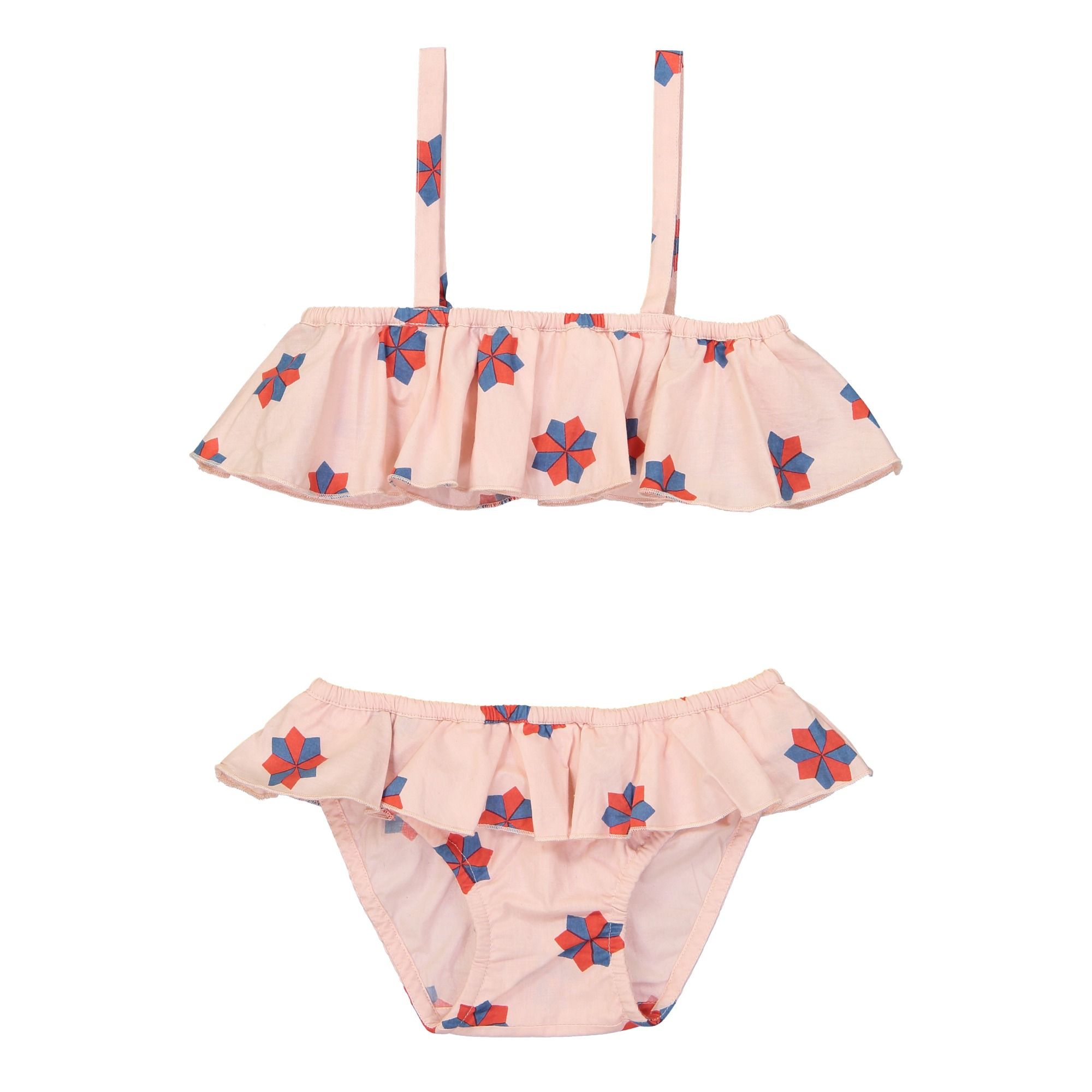 Mimi Swimsuit Bikini Pink Hello Simone Fashion Children - Smallable