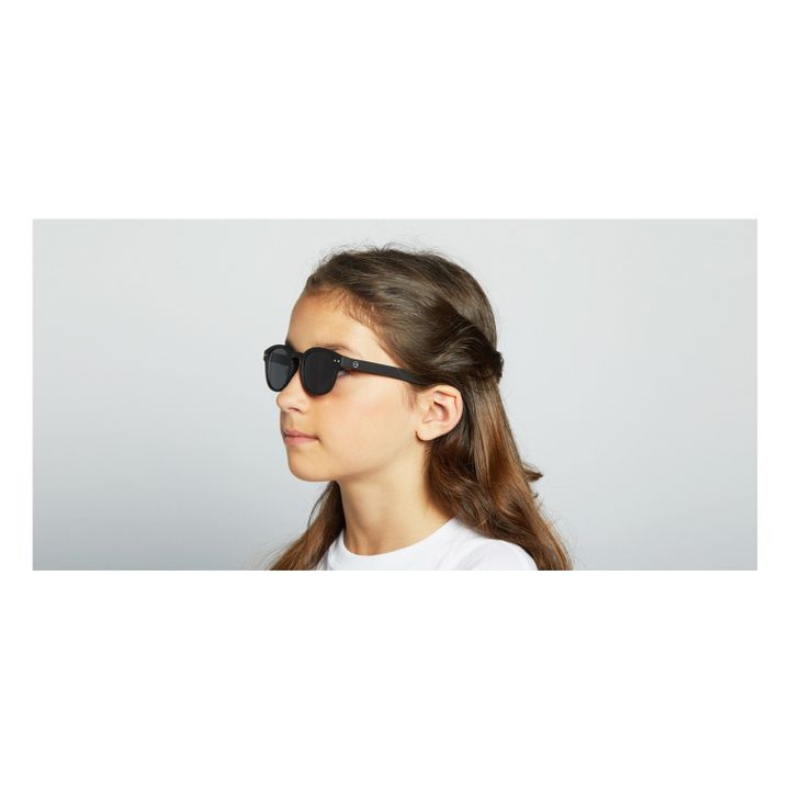 Gafas de sol #C Tortuga Junior | Negro- Imagen del producto n°1