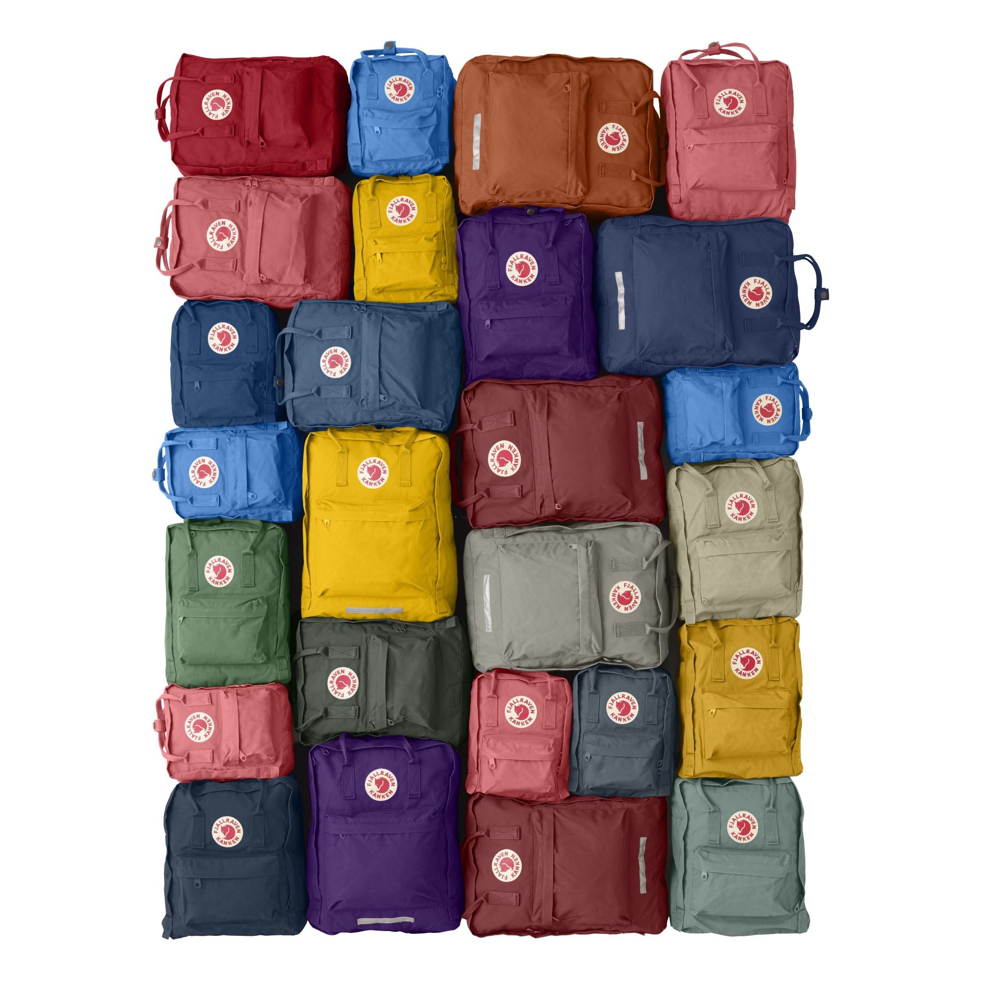 Zaino Mini Kanken Verde Fjällräven Moda Bambino