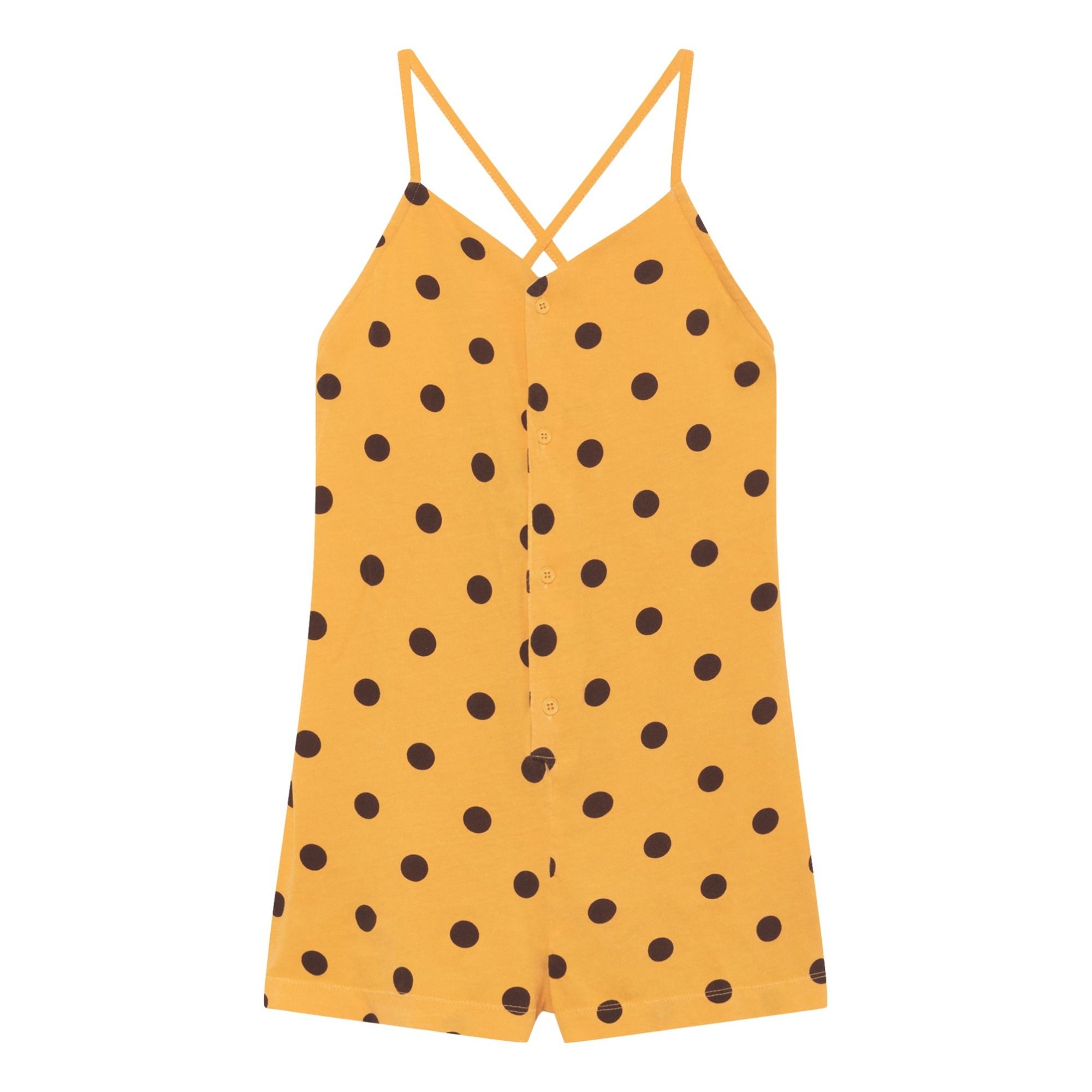 spotted playsuit