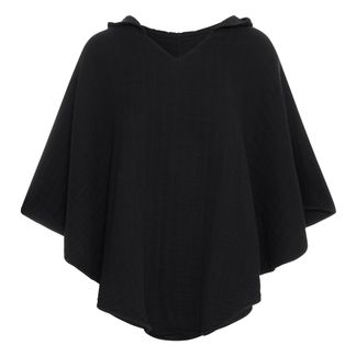Moumout Poncho de muselina de algodón-listing