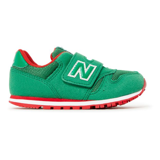 new balance green trainers