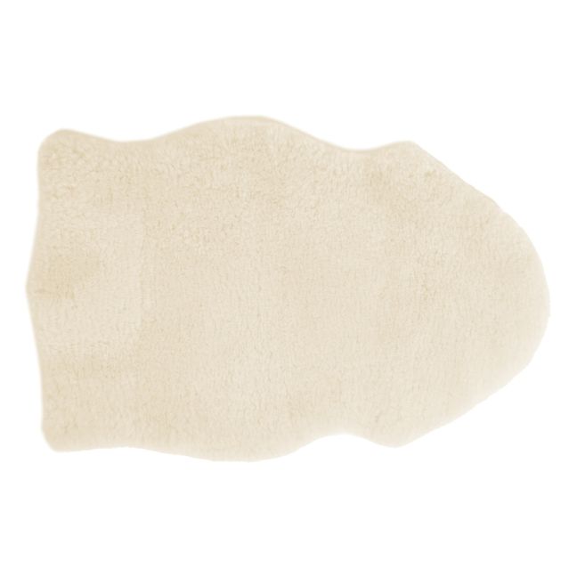 Alfombra de piel de cordero Mimosa 90-100cm | Blanco