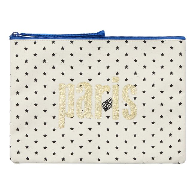 Pochette Pailletée | Ecru