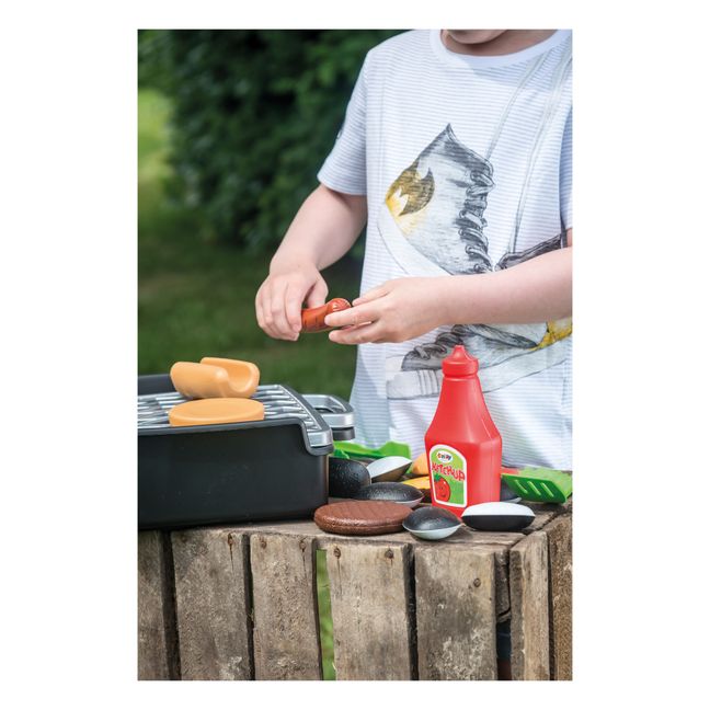 Estia 640023 Ketchup & Senf im Ständer für Kinderküche Kaufladen Holz NEU # 