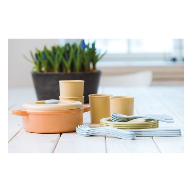 Dînette en bioplastique - Set de 22