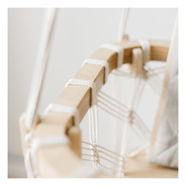 Crochet Baby Swing | White