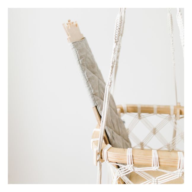 Crochet Baby Swing | White