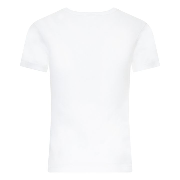 T-Shirt Uni - Collection Adulte  | Blanc- Image produit n°5