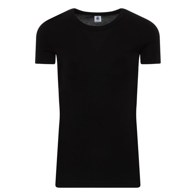 Camiseta Algodón - Colección Mujer  | Negro
