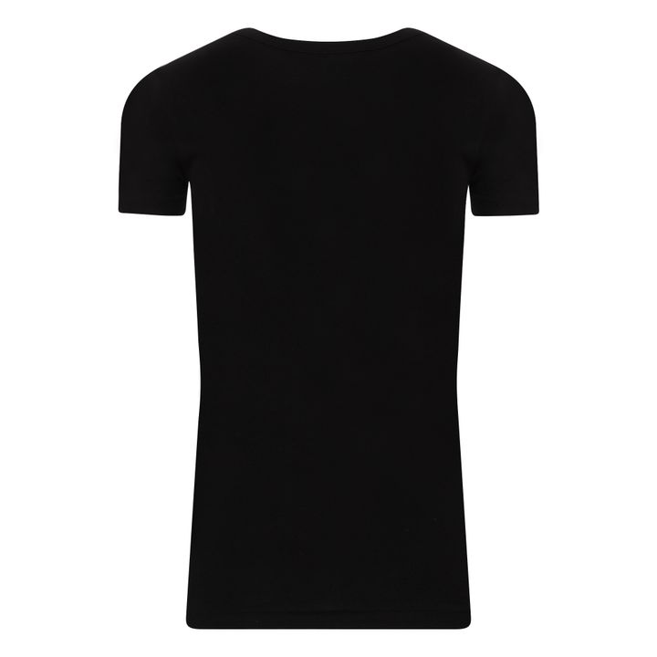 T-shirt Cotone - Collezione donna -  | Nero- Immagine del prodotto n°5
