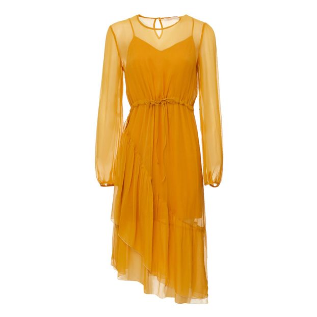 see by chloe yellow dress