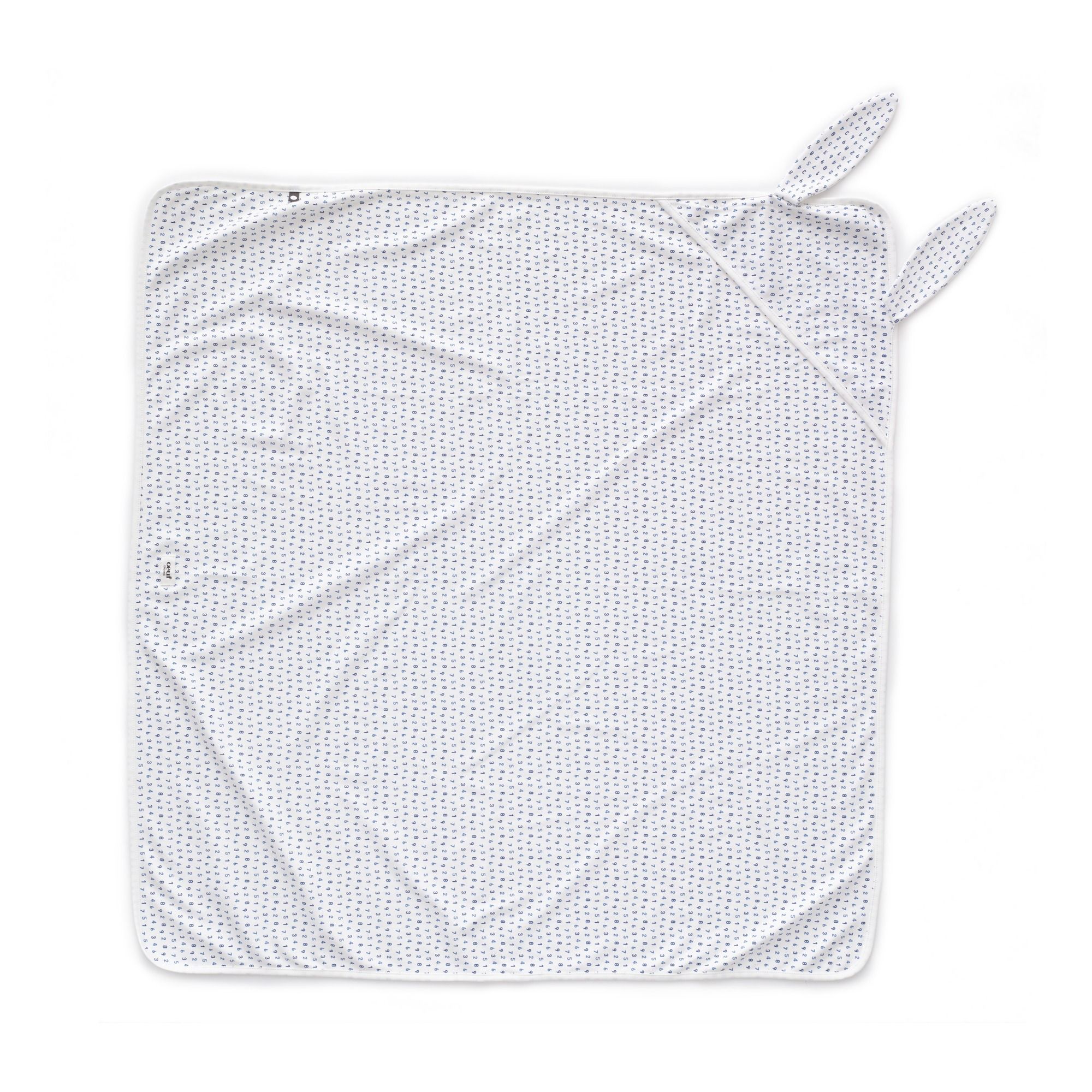 Oeuf NYC - Couverture Lapin en coton bio - Blanc