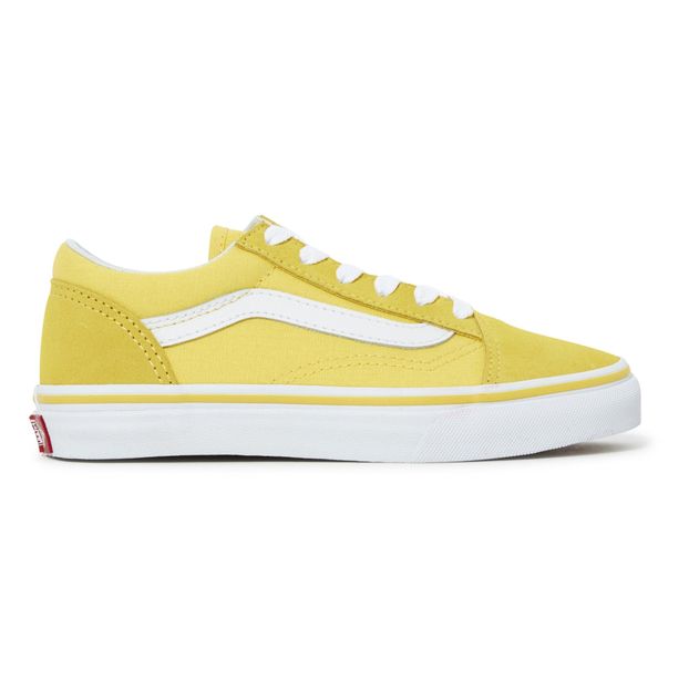 vans old skool bambino giallo