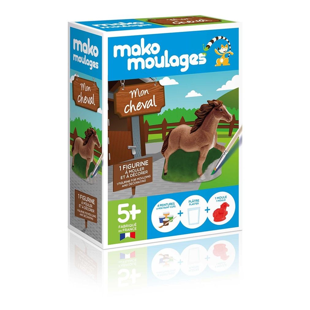 Mako Moulages - Coffret Mon cheval - Multicolore