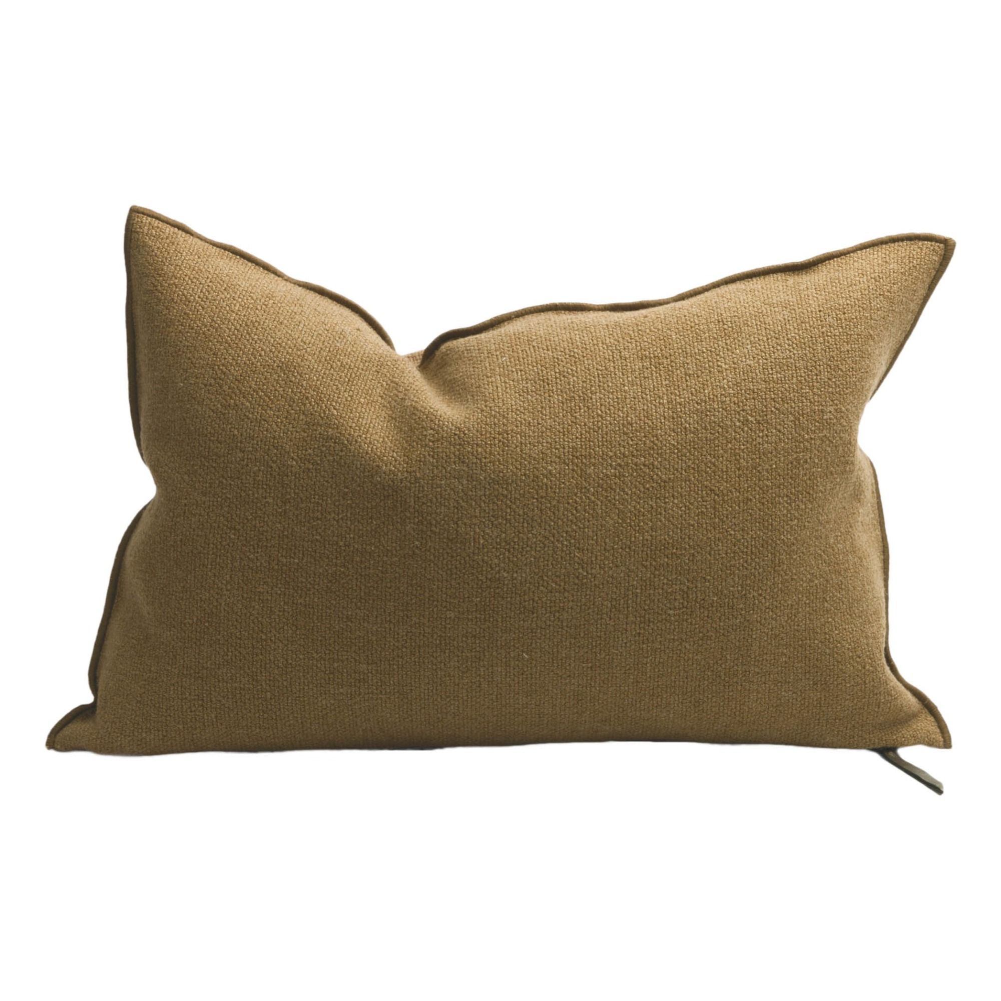 Maison de vacances - Coussin Vice Versa en toile Formentera - Capuccino