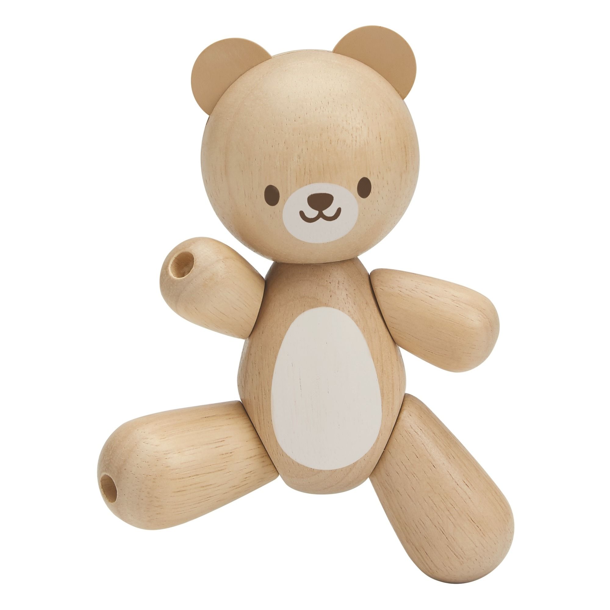 wooden bear toy