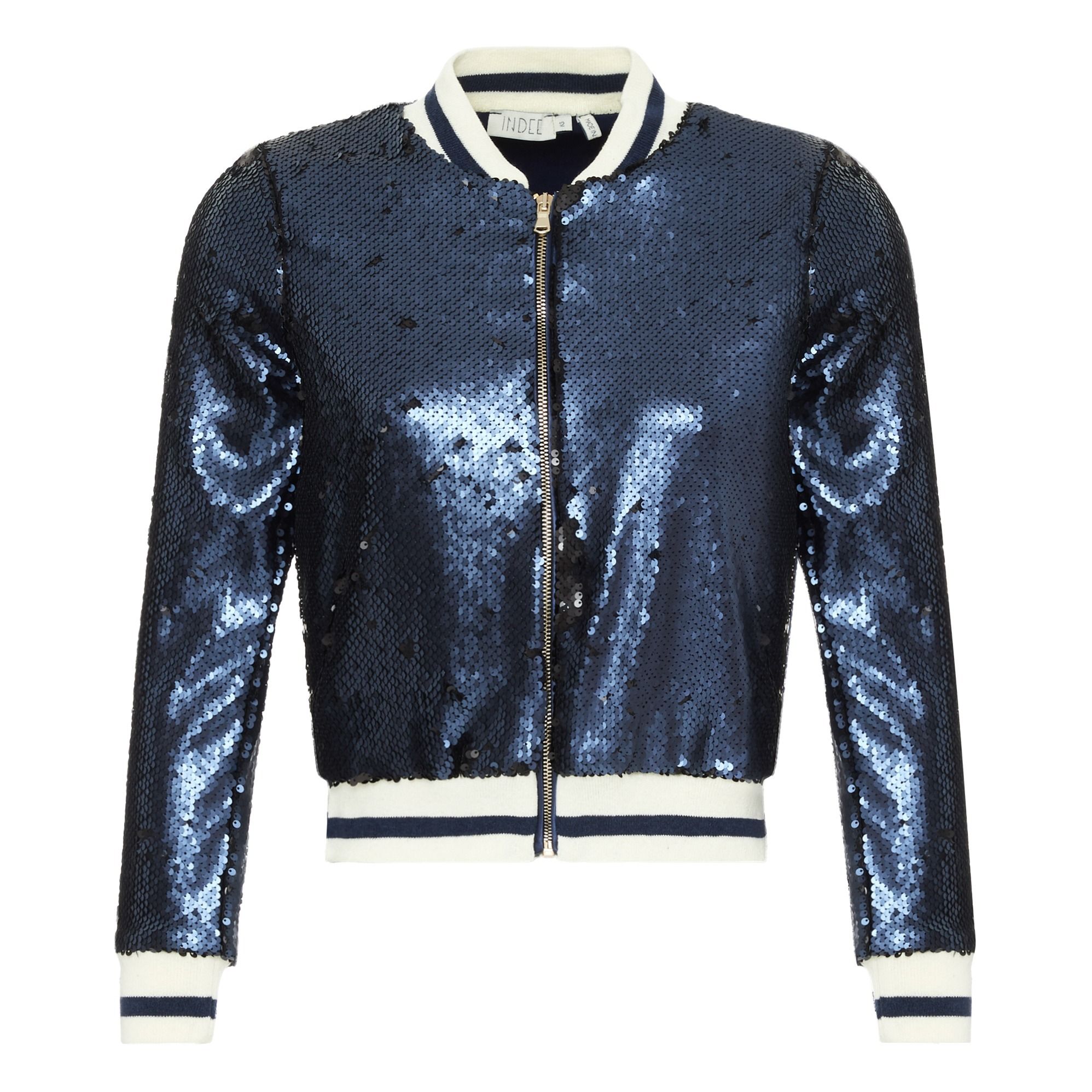 navy blue teddy jacket