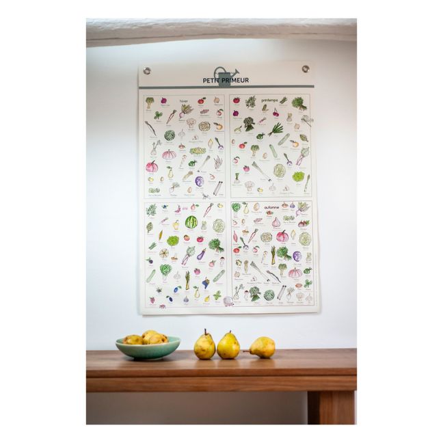 Poster frutta e verdura 70x90 cm