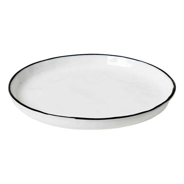 Plato de porcelana Salt