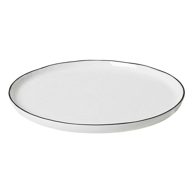 Salt Porcelaine Plate 