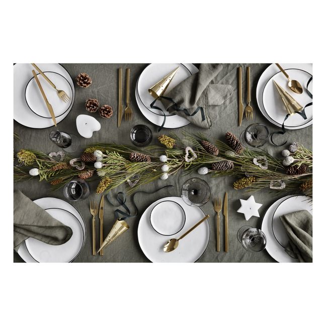 Salt Porcelaine Plate 