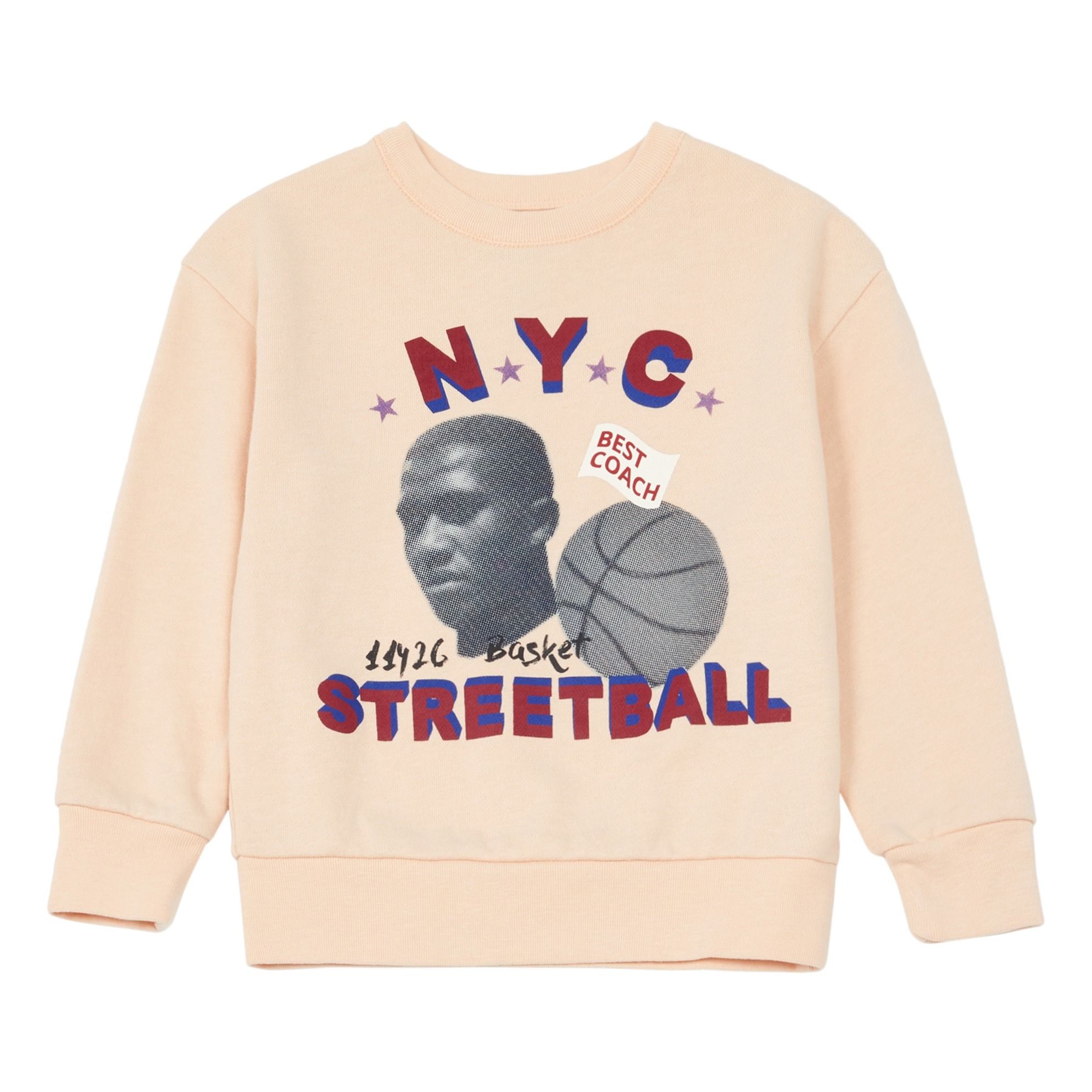 Bellerose - Sweat Nyc Street Ball Fago - Garçon - Rose pâle