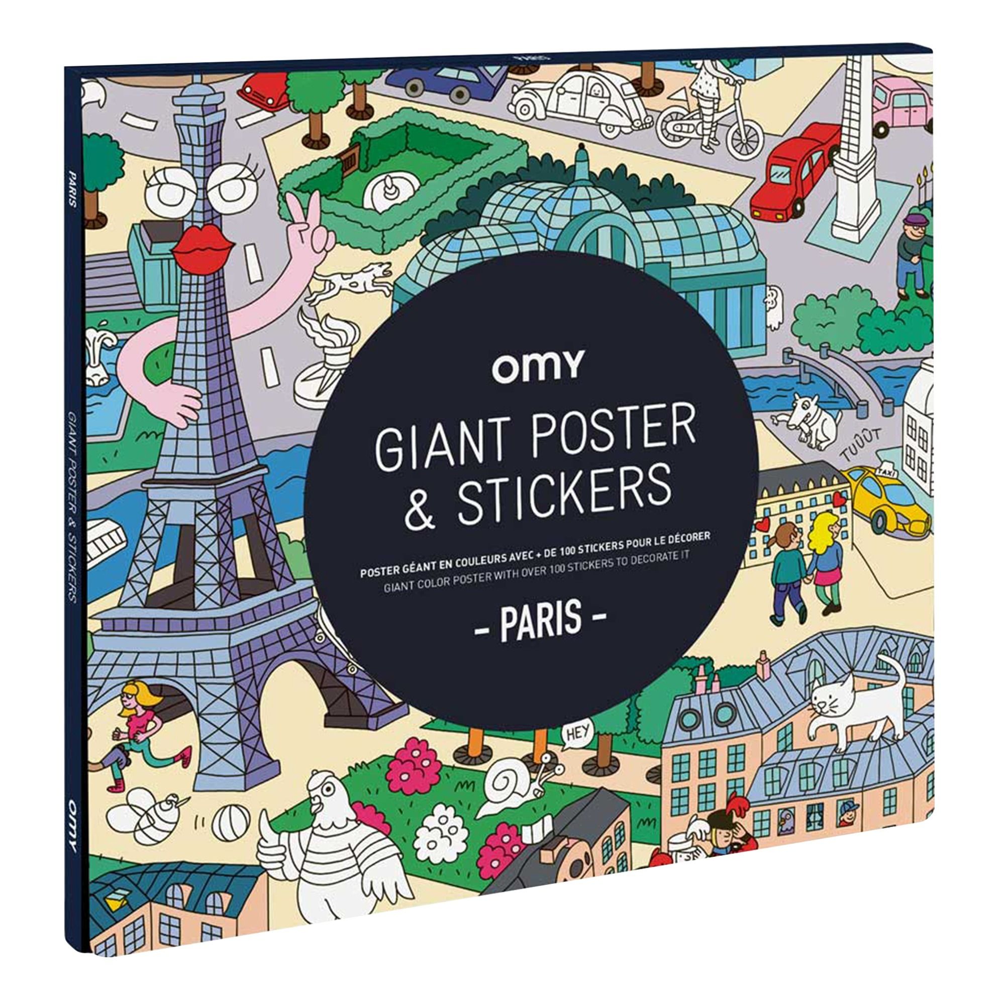 OMY Giant Poster & Sticker Sets