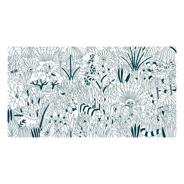 Giant Colouring Poster Tropical Omy Toys And Hobbies Teen