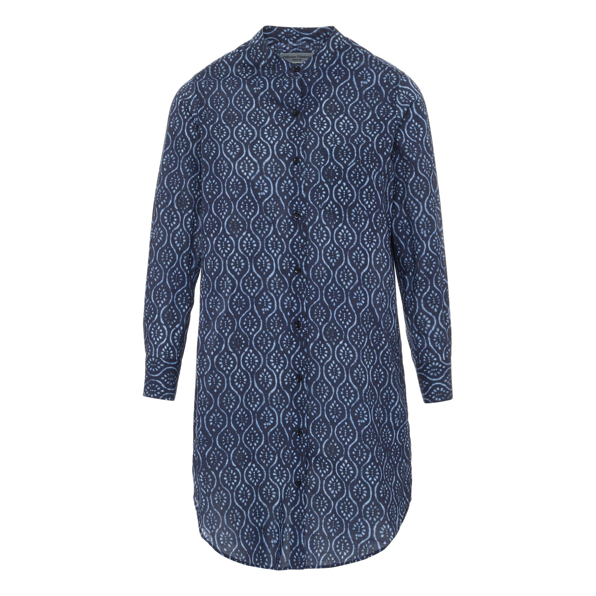 Officine Générale - Robe Margot - Fille - Bleu indigo