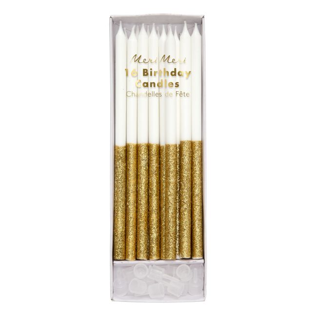 Candele glitterate