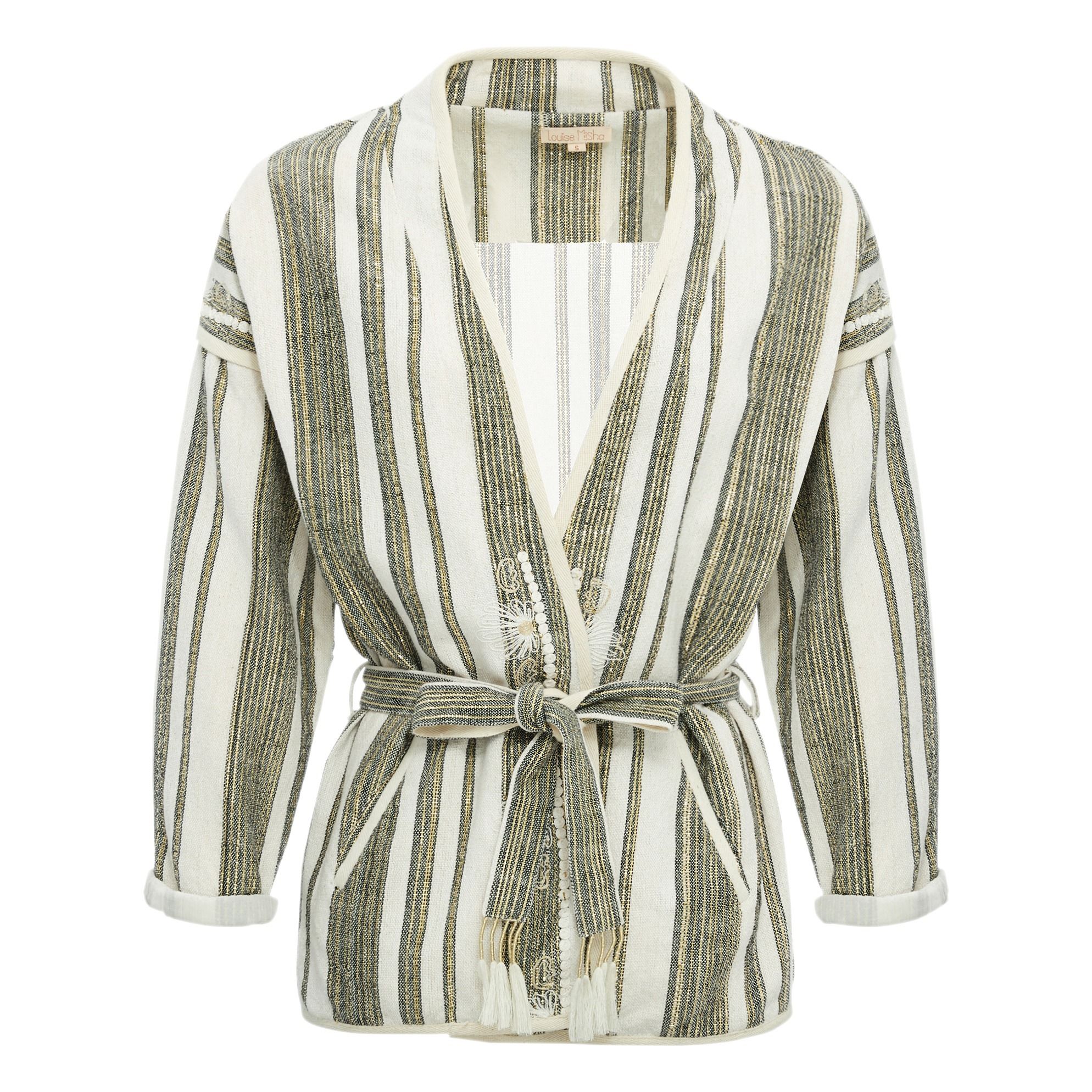 Louise Misha - Veste Maeva - Collection Femme - - Ecru