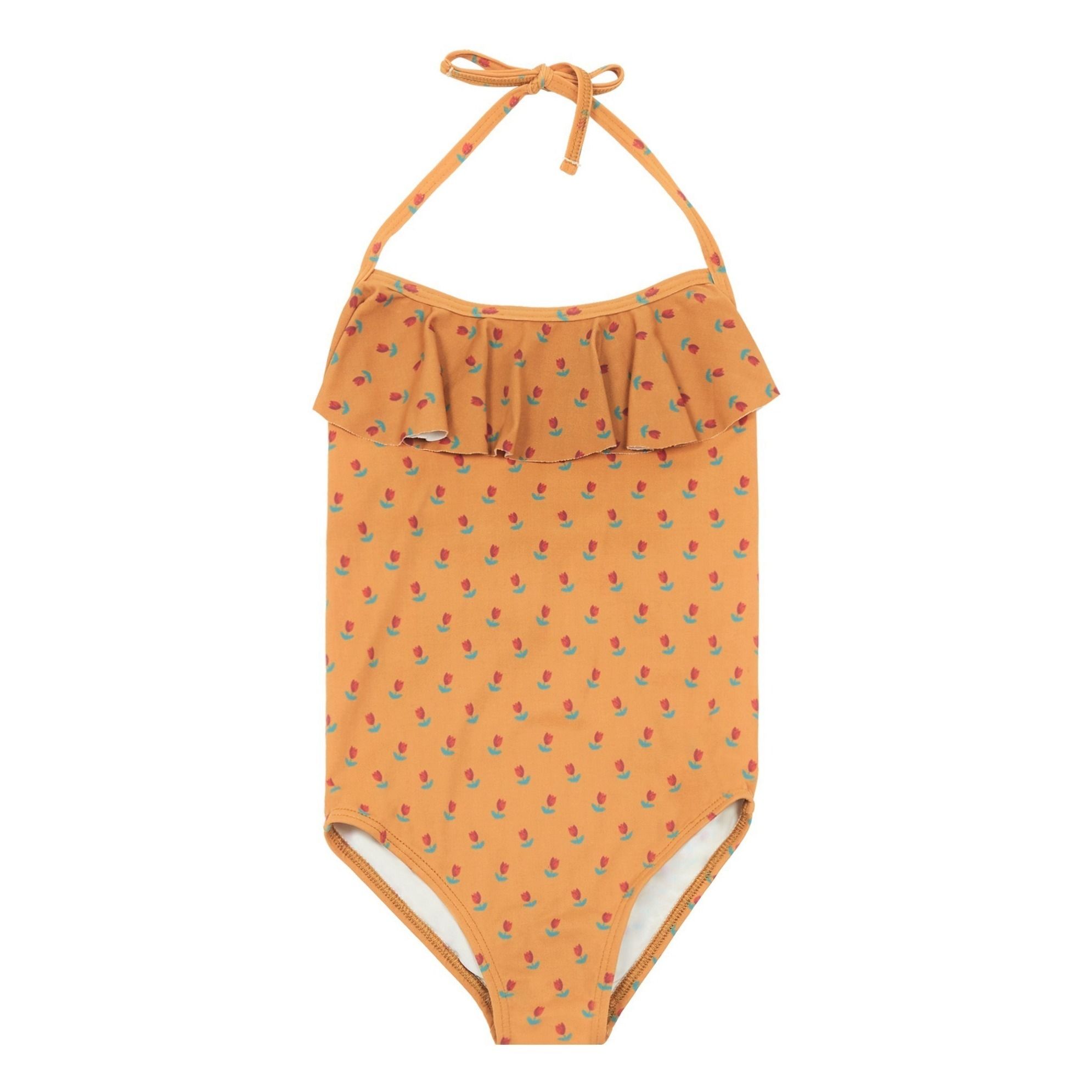 Oeuf NYC - Maillot 1 Pièce Tulipes - Fille - Ocre