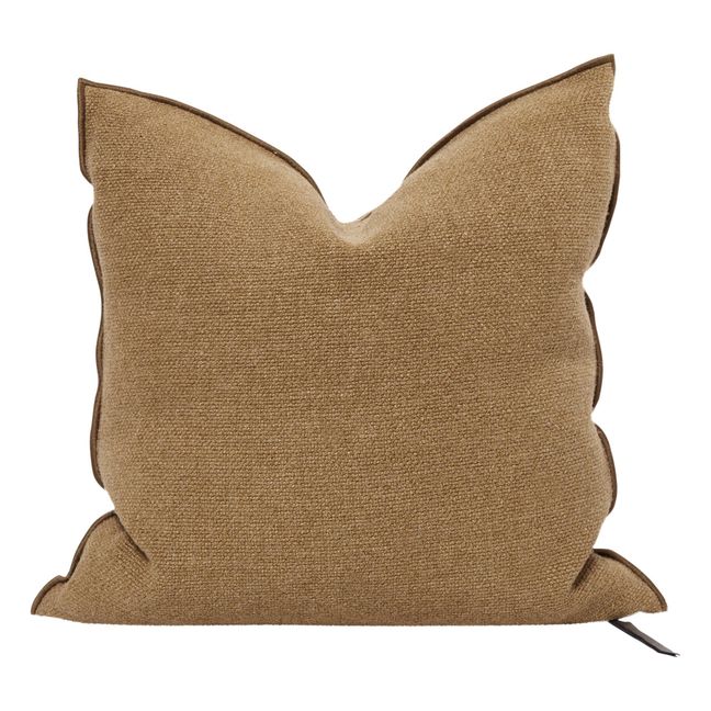 Vice Versa Formentera canvas cushion | Capuccino