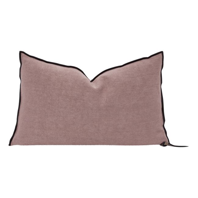 Cuscino Vice Versa linea black in lino  | Bruyère