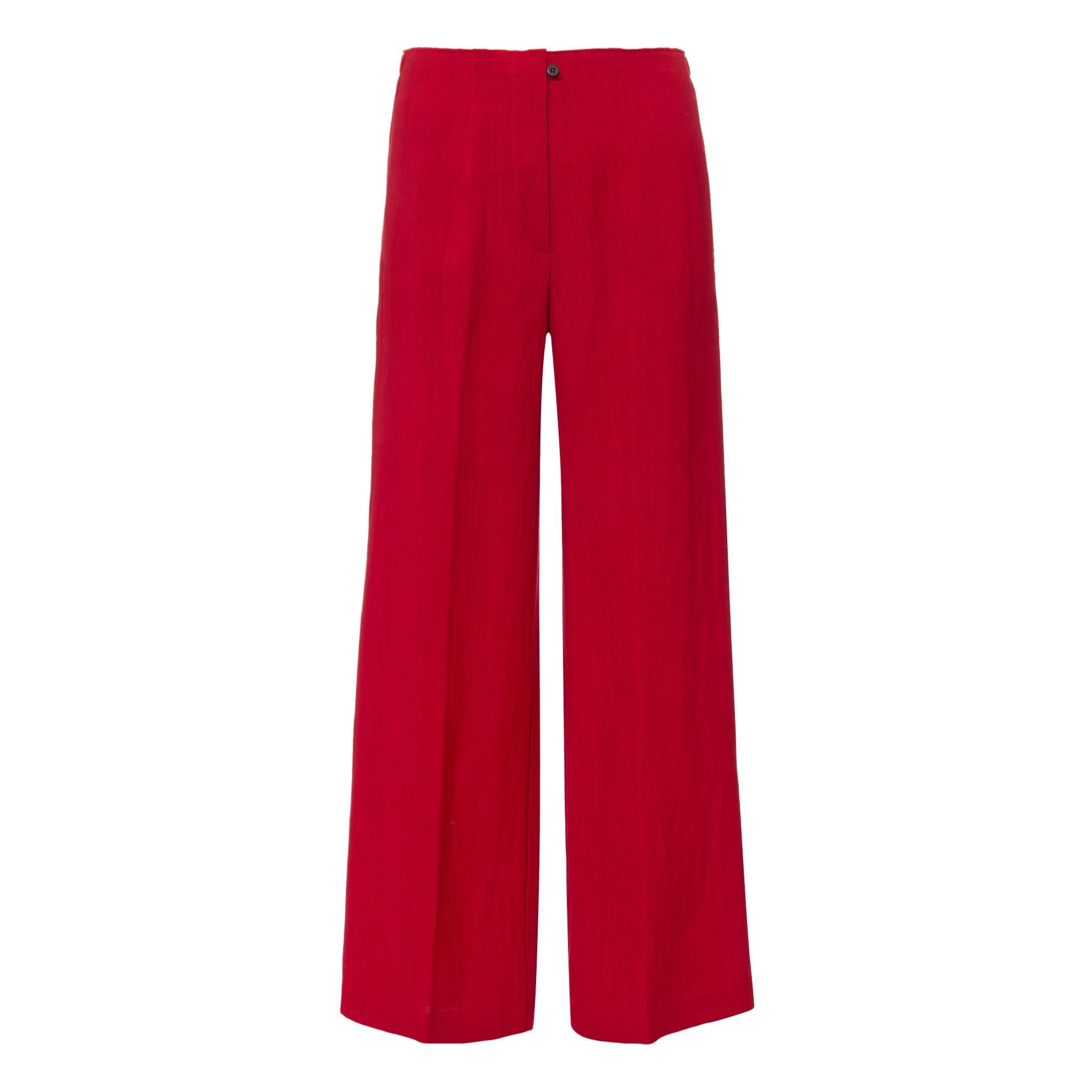 Pomandère - Pantalon Large - Fille - Rouge