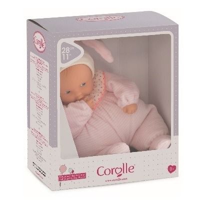 Babipouce - Soft baby doll in cotton flower