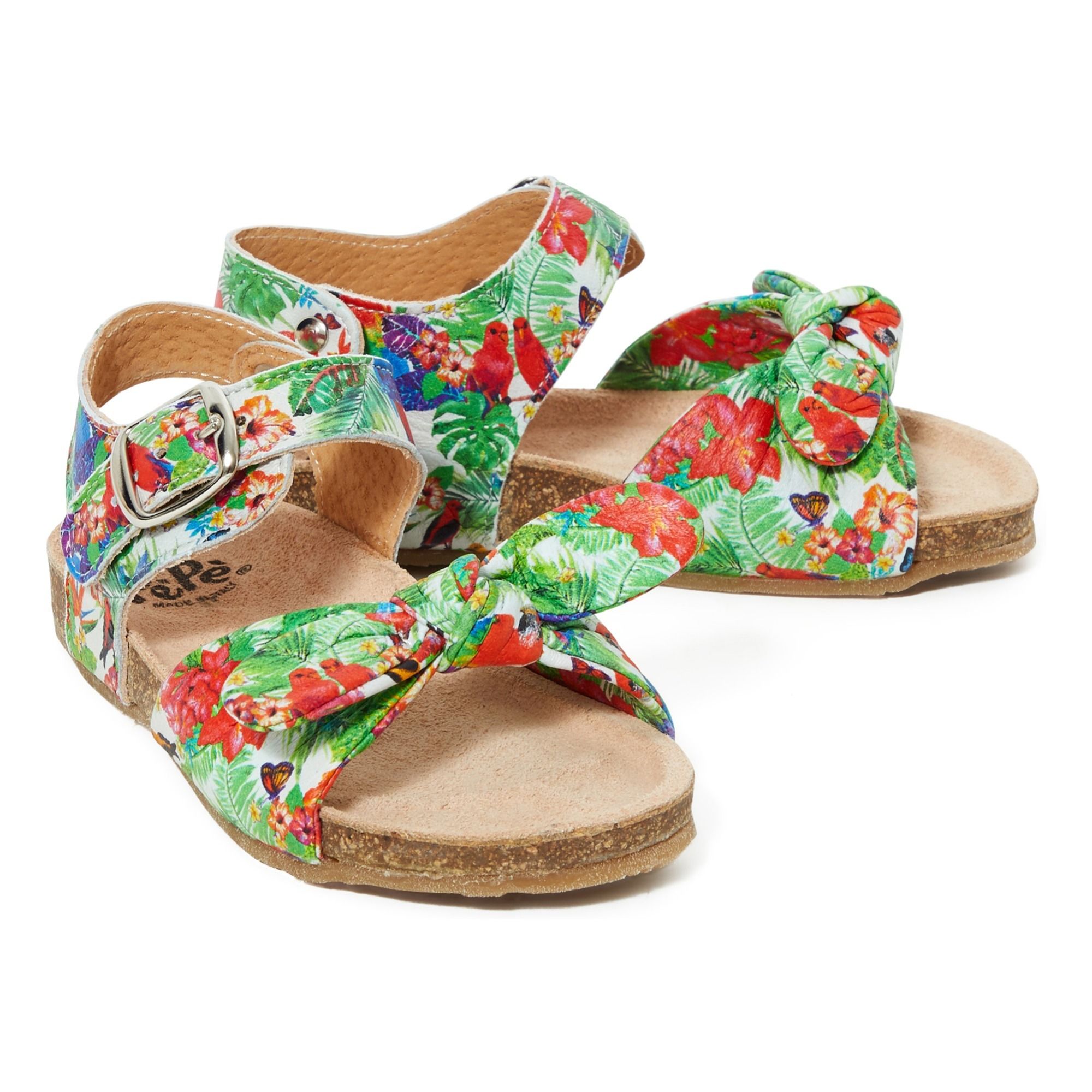 Tropical sandals Green- Product image n°1