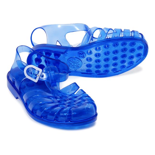 Sandalias de plástico Azul