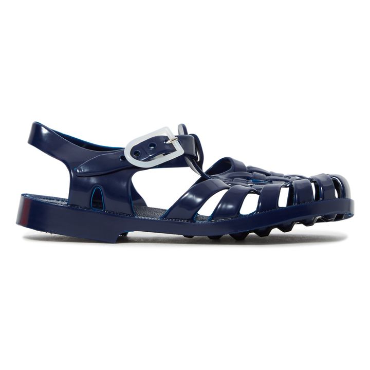 Navy blue jelly sandals new arrivals