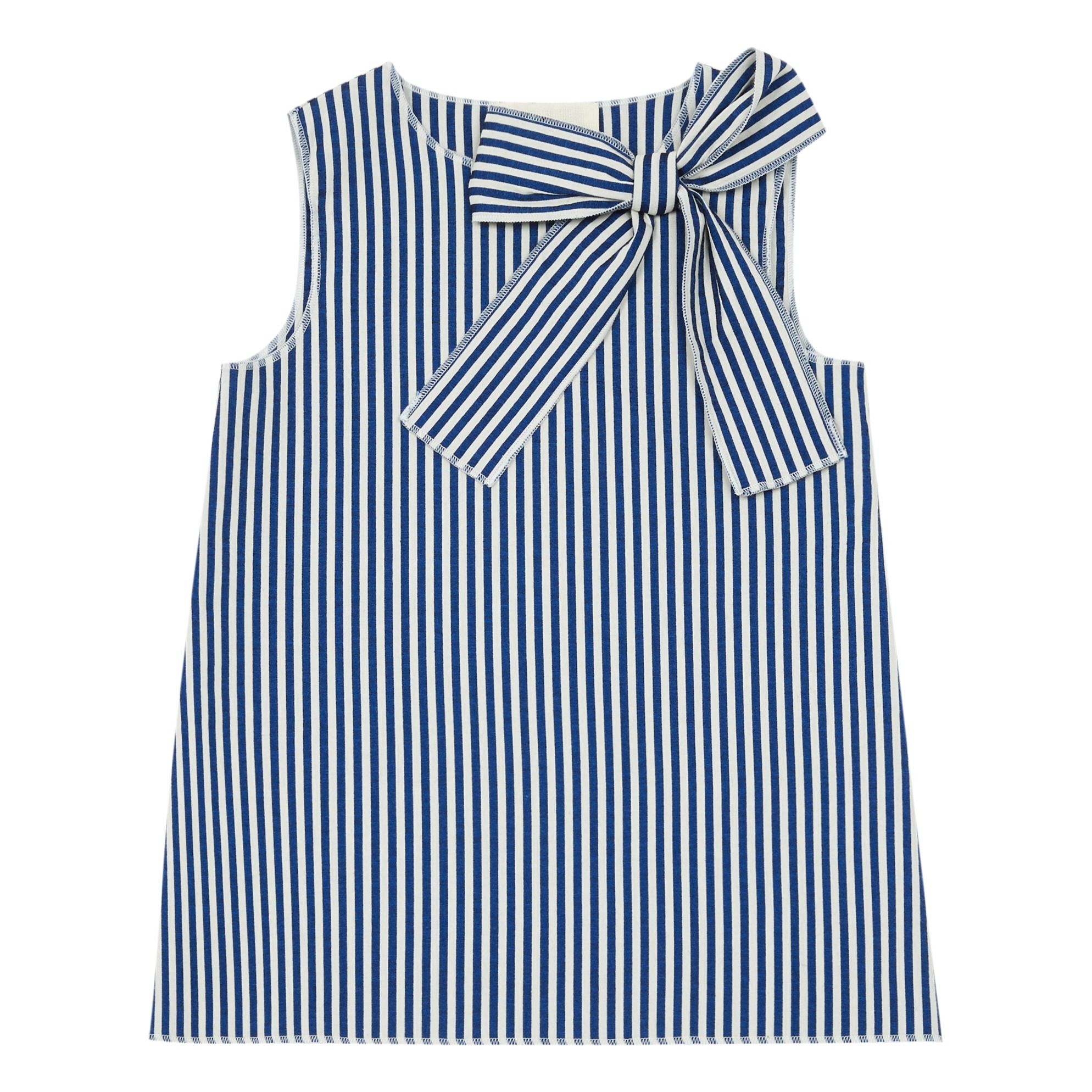 Douuod - Top Canterbury - Fille - Bleu marine