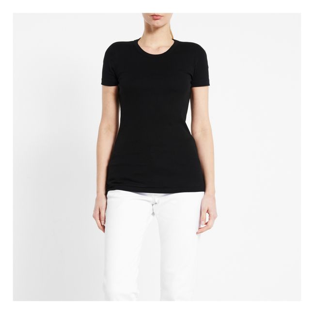 Cotton T-Shirt - Women's Collection  | Black