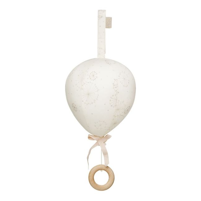 Mobile musical en coton bio Montgolfière